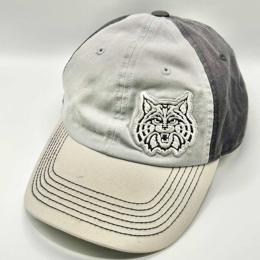 Arizona Wildcats Captivating Hat Cap Adjustable Strapback Gray NCAA College